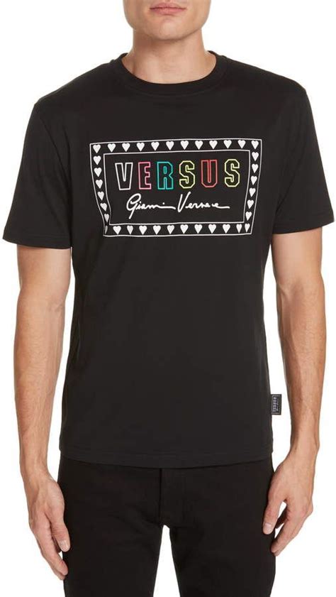 versus versace rainbow shirt|Shop Versus Versace Logo T.